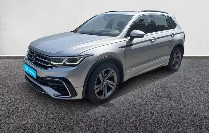 VOLKSWAGEN TIGUAN 2.0 TDI 150ch DSG7 R-Line extérieur trois quart avant gauche 2130389
