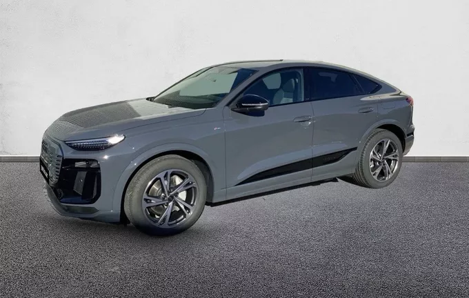 AUDI Q6 E-TRON SPORTBACK 387 ch 100 kWh quattro S line extérieur trois quart avant gauche 9145