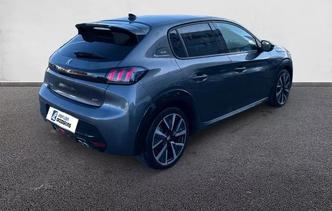 PEUGEOT 208 PureTech 130 S&S EAT8 GT Line extérieur trois quart arrière droit 2125882
