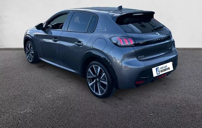 PEUGEOT 208 PureTech 130 S&S EAT8 GT Line extérieur trois quart arrière gauche 2125882