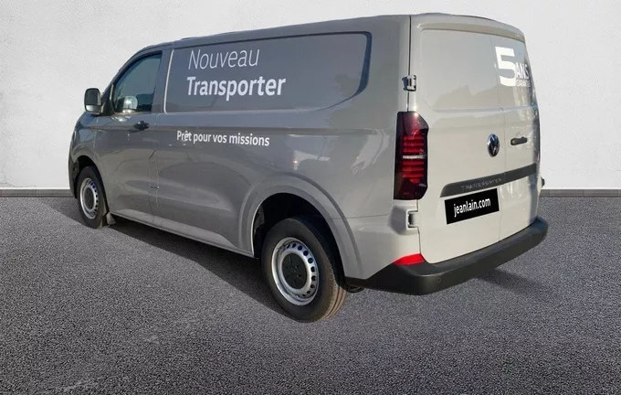 VOLKSWAGEN UTILITAIRES TRANSPORTER VAN L1H1 2.0 TDI 150 BVM6 BUSINESS extérieur trois quart arrière gauche 6622