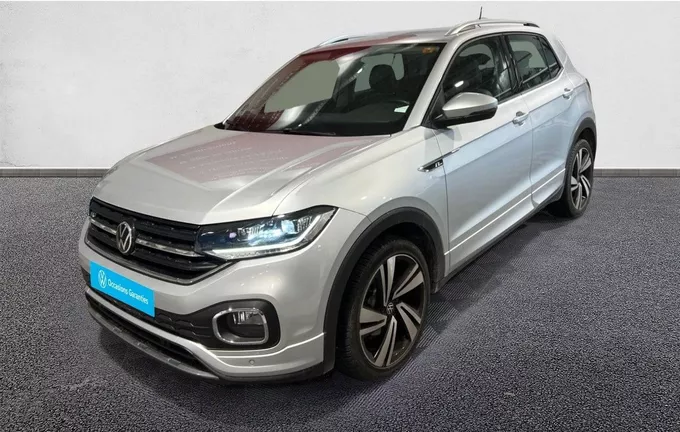 VOLKSWAGEN T-CROSS 1.0 TSI 110 Start/Stop DSG7 R-Line extérieur trois quart avant gauche 2127047