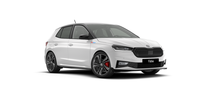 SKODA FABIA 1.5 TSI 177 ch EVO 2 DSG7 130 extérieur trois quart avant gauche 4598