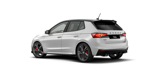 SKODA FABIA 1.5 TSI 177 ch EVO 2 DSG7 130 extérieur trois quart avant droit 4598