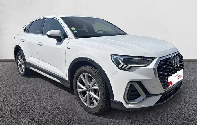 AUDI Q3 Sportback 35 TDI 150 ch S tronic 7 S line extérieur trois quart avant droit 2129952