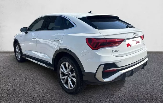 AUDI Q3 Sportback 35 TDI 150 ch S tronic 7 S line extérieur trois quart arrière gauche 2129952