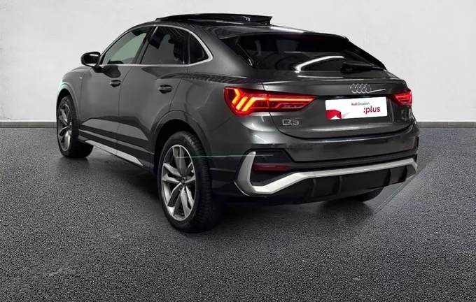 AUDI Q3 Sportback 45 TFSI 230 ch S tronic 7 Quattro S line extérieur trois quart arrière gauche 2131029