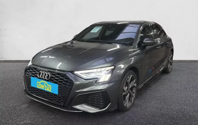 AUDI A3 Sportback 40 TDI 200 S tronic 7 Quattro S Line extérieur trois quart avant gauche 212687