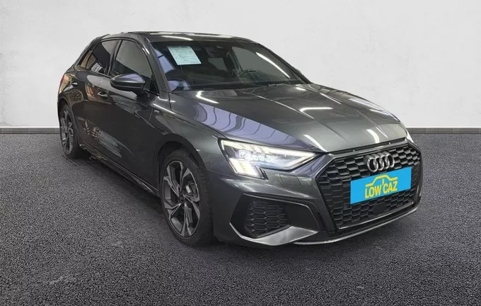 AUDI A3 Sportback 40 TDI 200 S tronic 7 Quattro S Line extérieur trois quart avant droit 212687