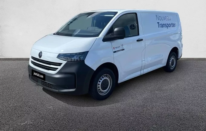 VOLKSWAGEN UTILITAIRES TRANSPORTER VAN L1H1 2.0 TDI 150 BVA8 BUSINESS extérieur trois quart avant gauche 6623