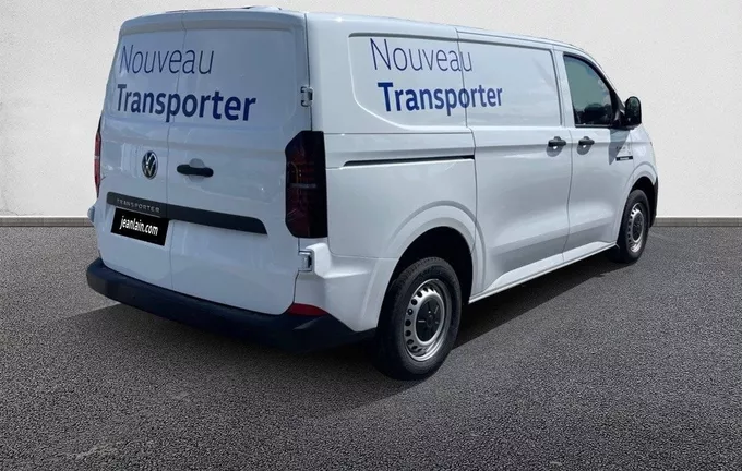 VOLKSWAGEN UTILITAIRES TRANSPORTER VAN L1H1 2.0 TDI 150 BVA8 BUSINESS extérieur trois quart arrière droit 6623