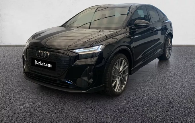 AUDI Q4 E-TRON Sportback 45 285 ch 82 kWh extérieur trois quart avant gauche 9576