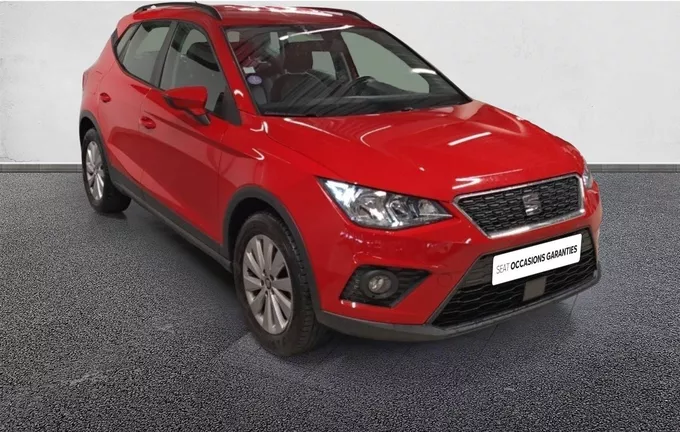 SEAT ARONA 1.0 EcoTSI 110 ch Start/Stop BVM6 Style extérieur trois quart avant droit 2131141