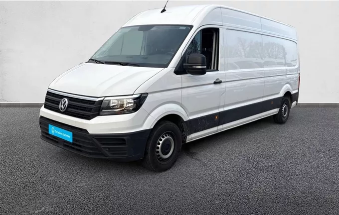 VOLKSWAGEN UTILITAIRES CRAFTER VAN 35 L4H3 2.0 TDI 140 CH BVA BUSINESS extérieur trois quart avant gauche 106068