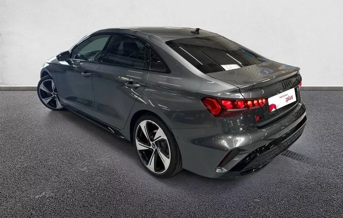AUDI A3 Berline TFSI Mild Hybrid 150 S tronic 7 S line extérieur trois quart arrière gauche 2132542