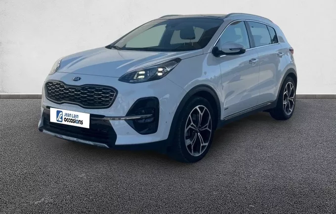KIA SPORTAGE 1.6 CRDi 136 ISG 4x4 DCT7 GT Line extérieur trois quart avant gauche 560518