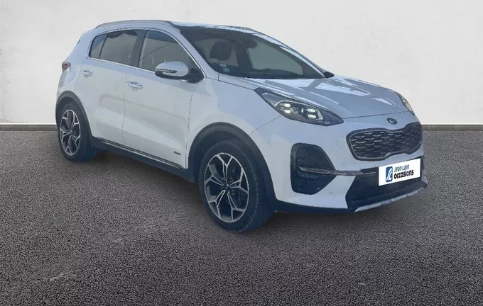 KIA SPORTAGE 1.6 CRDi 136 ISG 4x4 DCT7 GT Line extérieur trois quart avant droit 560518