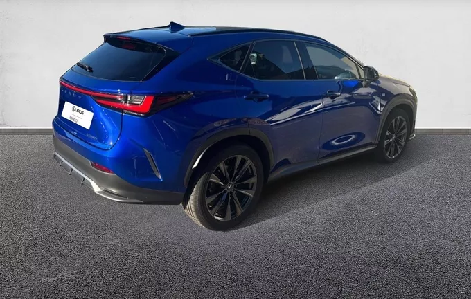LEXUS NX 350h 4WD Hybride F SPORT Executive extérieur trois quart arrière droit 1103871
