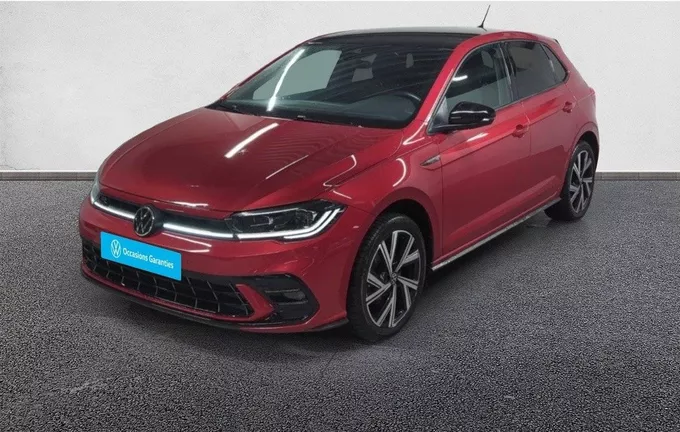 VOLKSWAGEN POLO 1.0 TSI 116 S&S DSG7 R-Line extérieur trois quart avant gauche 2120200