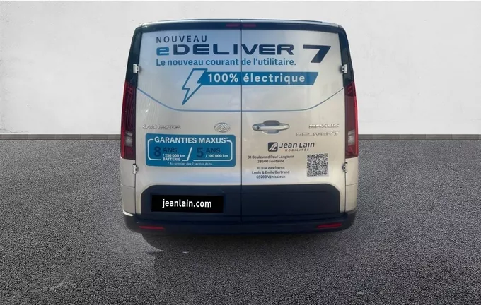 MAXUS E-DELIVER7 FOURGON L2H1 88 KWH extérieur arrière 6801427