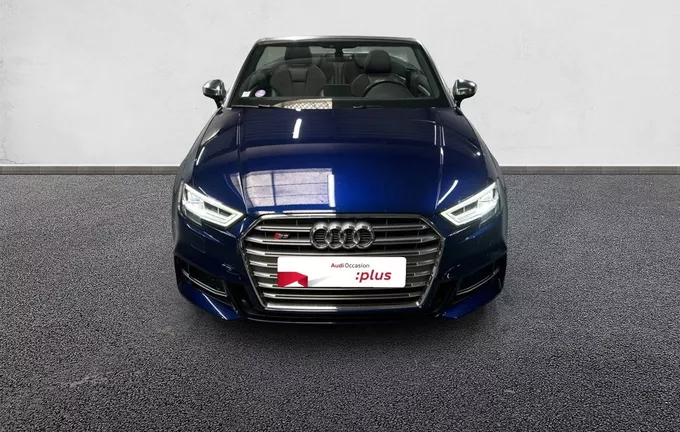 AUDI S3 Cabriolet TFSI 300 ch S tronic 7 Quattro extérieur trois quart avant gauche 2131795
