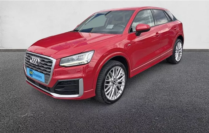 AUDI Q2 35 TFSI COD 150 S tronic 7 Design Luxe extérieur trois quart avant gauche 2129328
