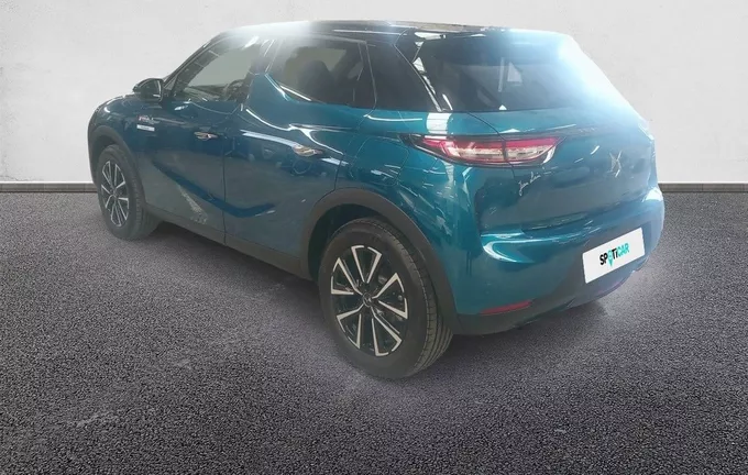 DS DS3 DS 3 E-Tense Pallas extérieur trois quart arrière gauche 096099