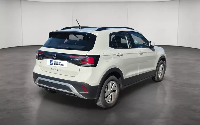 VOLKSWAGEN T-CROSS 1.0 TSI 115 Start/Stop DSG7 Life extérieur trois quart arrière droit 461003