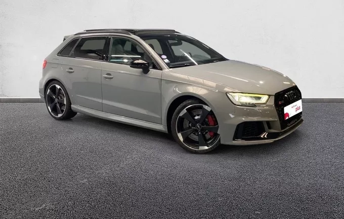 AUDI RS3 Sportback 2.5 TFSI 400 S tronic 7 Quattro extérieur trois quart avant droit 2130600