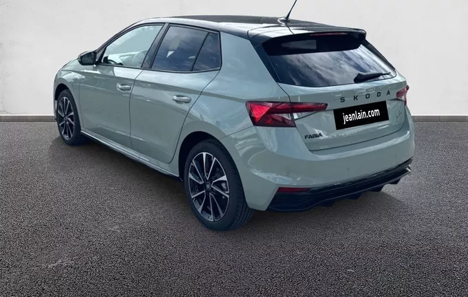 SKODA FABIA 1.0 TSI 116 ch EVO 2 DSG7 Monte-Carlo extérieur trois quart arrière gauche 4375
