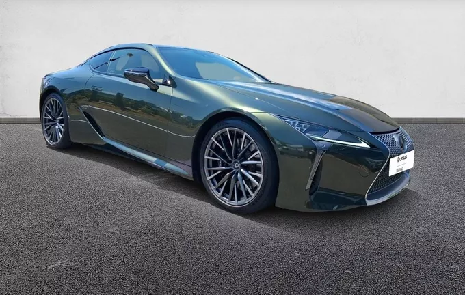 LEXUS LC 500h Sport+ extérieur trois quart avant droit 1103257