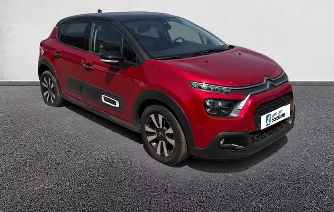 CITROEN C3 PureTech 110 S&S EAT6 Shine extérieur trois quart avant droit 2130575
