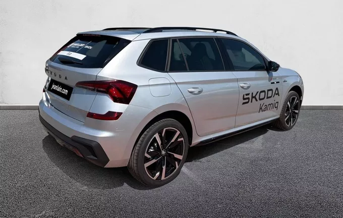 SKODA KAMIQ 1.0 TSI Evo 2 116 ch DSG7 Monte Carlo extérieur trois quart arrière droit 0726