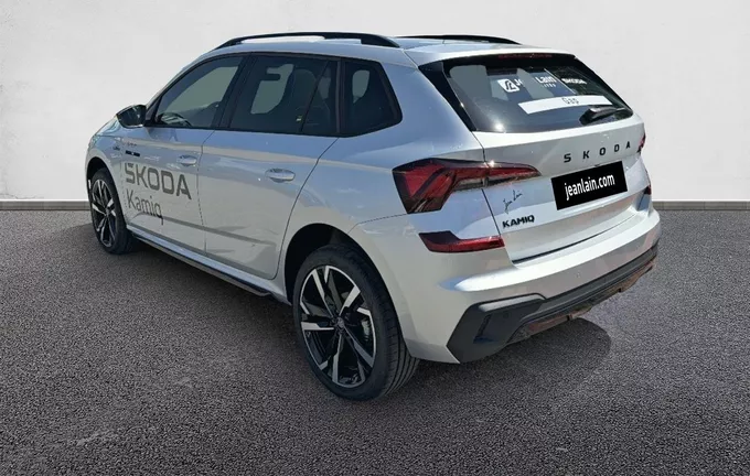 SKODA KAMIQ 1.0 TSI Evo 2 116 ch DSG7 Monte Carlo extérieur trois quart arrière gauche 0726