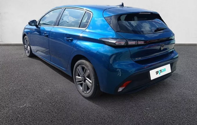PEUGEOT 308 Hybrid 145 e-DCS6 Style extérieur trois quart arrière gauche 946098