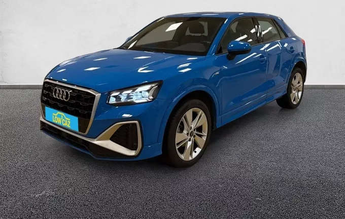 AUDI Q2 35 TFSI 150 BVM6 S line extérieur trois quart avant gauche 212999