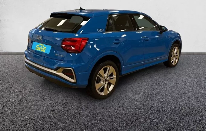 AUDI Q2 35 TFSI 150 BVM6 S line extérieur trois quart arrière droit 212999