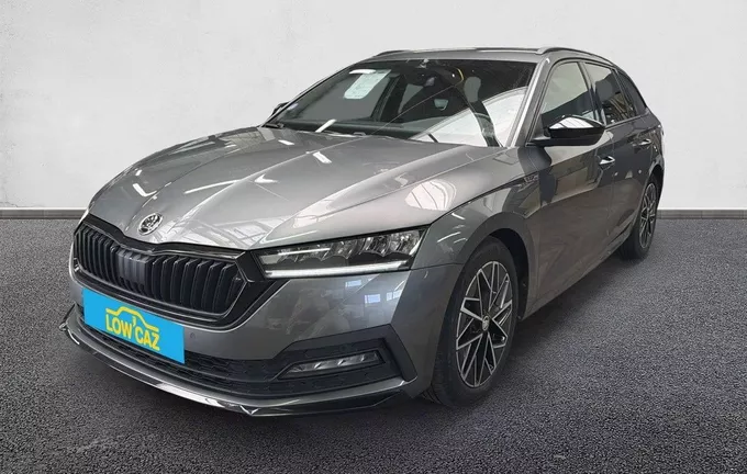 SKODA OCTAVIA Combi 1.5 TSI mHEV e-TEC 150 ch ACT DSG7 Sportline extérieur trois quart avant gauche 213227