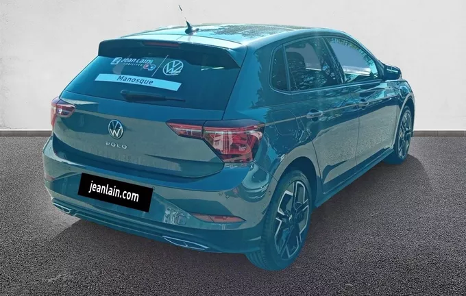 VOLKSWAGEN POLO 1.0 TSI 116 S&S DSG7 R-Line Edition extérieur trois quart arrière droit 0942