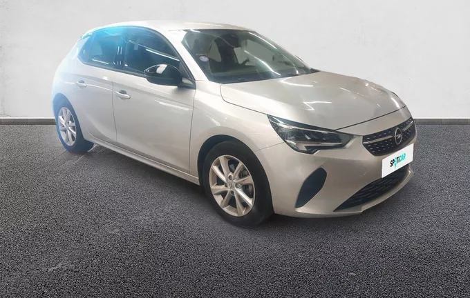 OPEL CORSA 1.2 Turbo 100 ch BVA8 Elegance Business extérieur trois quart avant droit 945579