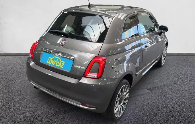 FIAT 500 1.0 70 ch Hybride BSG S/S Star extérieur trois quart arrière droit 213678