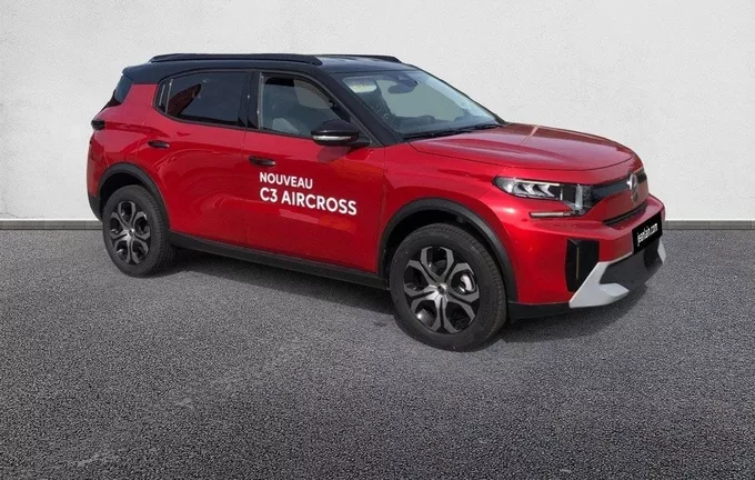CITROEN C3 AIRCROSS Turbo 100 BVM6 Plus extérieur trois quart avant droit 990854