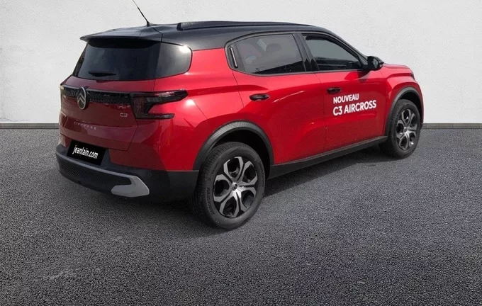 CITROEN C3 AIRCROSS Turbo 100 BVM6 Plus extérieur trois quart arrière droit 990854