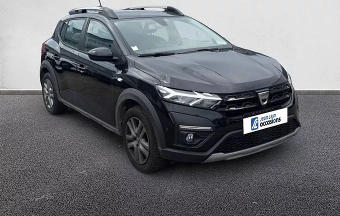 DACIA SANDERO TCe 90 CVT - 22 Stepway Confort extérieur trois quart avant droit 2130588