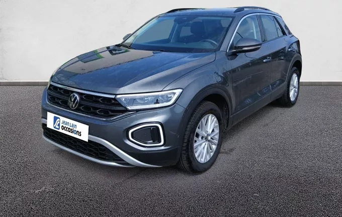 VOLKSWAGEN T-ROC 1.0 TSI 110 Start/Stop BVM6 Life Plus extérieur trois quart avant gauche 2130706