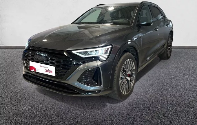 AUDI Q8 E-TRON 55 408 ch 114 kWh Quattro S line extérieur trois quart avant gauche 2129626