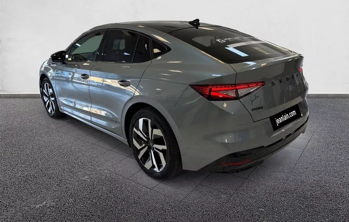 SKODA ENYAQ Coupé 85 Sportline extérieur trois quart arrière gauche 1321