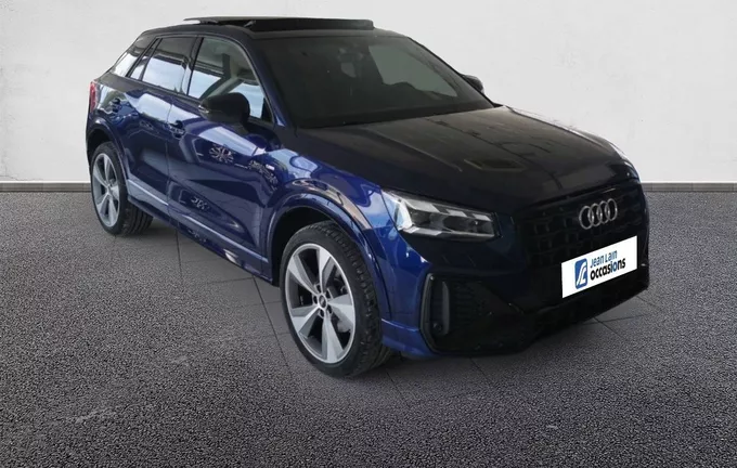 AUDI Q2 35 TFSI 150 S tronic 7 S line Plus extérieur trois quart avant droit 2129111