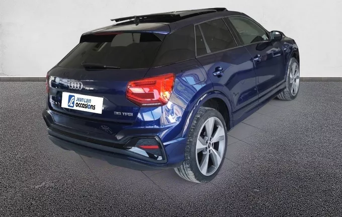 AUDI Q2 35 TFSI 150 S tronic 7 S line Plus extérieur trois quart arrière droit 2129111