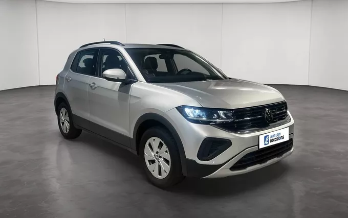 VOLKSWAGEN T-CROSS 1.0 TSI 95 Start/Stop BVM5 Life Plus extérieur trois quart avant droit 2132774